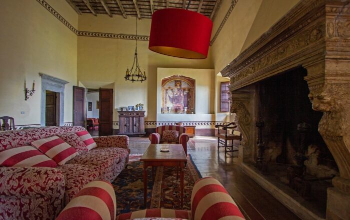 Castello Malaspina di Monti, salone