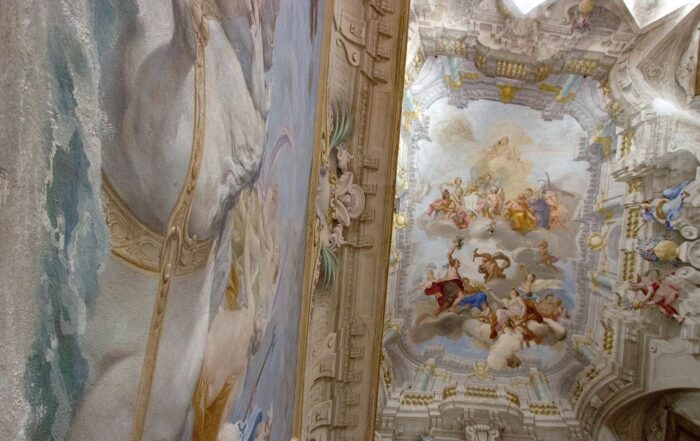 Affreschi di Giuseppe Galeotti a Pontremoli